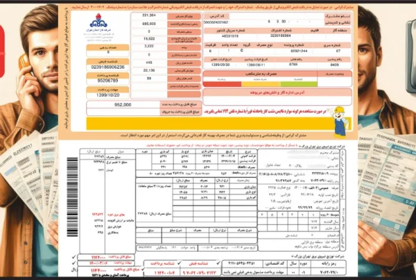 ترجمه رسمی انواع قبض خدماتی