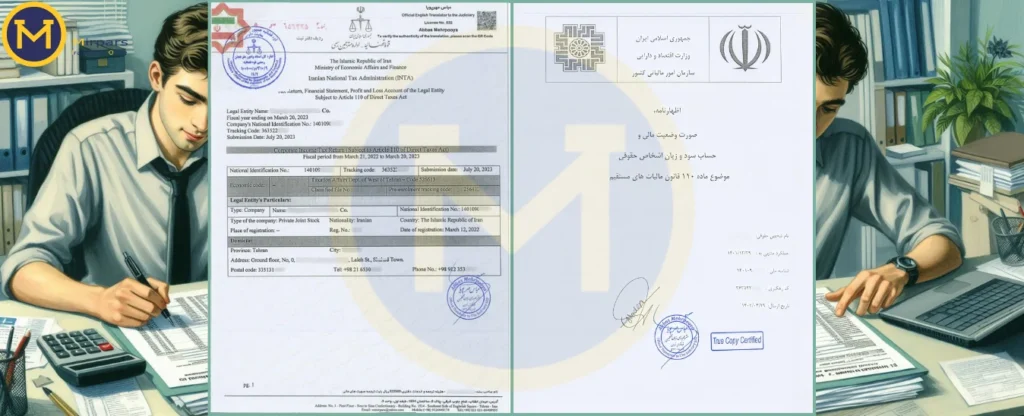 ترجمه رسمی اظهارنامه مالیاتی + نکات، زمان و هزینه